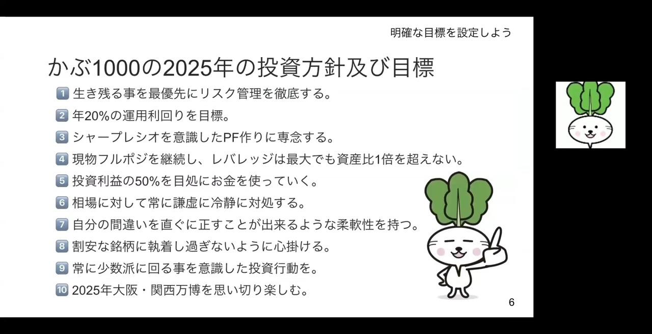 株式投資成功の鍵は“詳細な目標設定”　専業投資家・かぶ1000氏が教える、投資スキル向上の秘訣