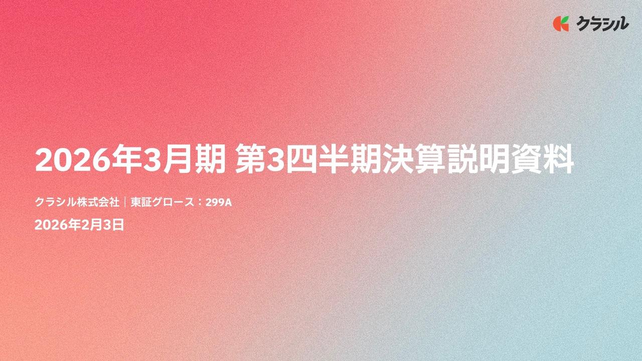 クラシル、メディア・購買事業が成長を牽引し3Q売上高は前年比＋27.1％、Non-GAAP営業利益は＋20.6％を達成