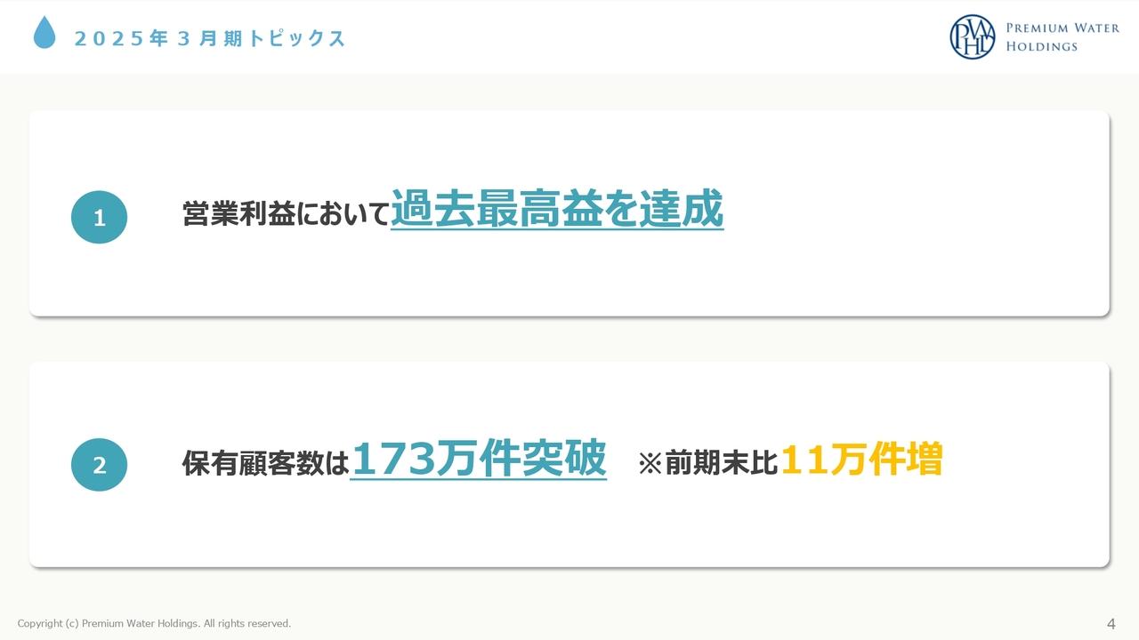 【QAあり】PWHD、通期営業利益は初の100億円超で過去最高益を記録　保有顧客数の純増は前期末比＋57%の11万件増に
