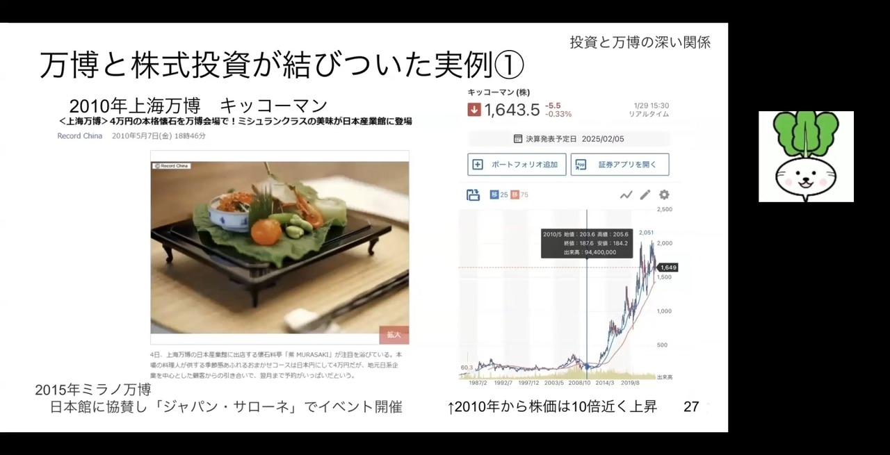 大阪万博で見つける株式投資のヒント　専業投資家・かぶ1000氏が語る、注目ポイントと投資戦略