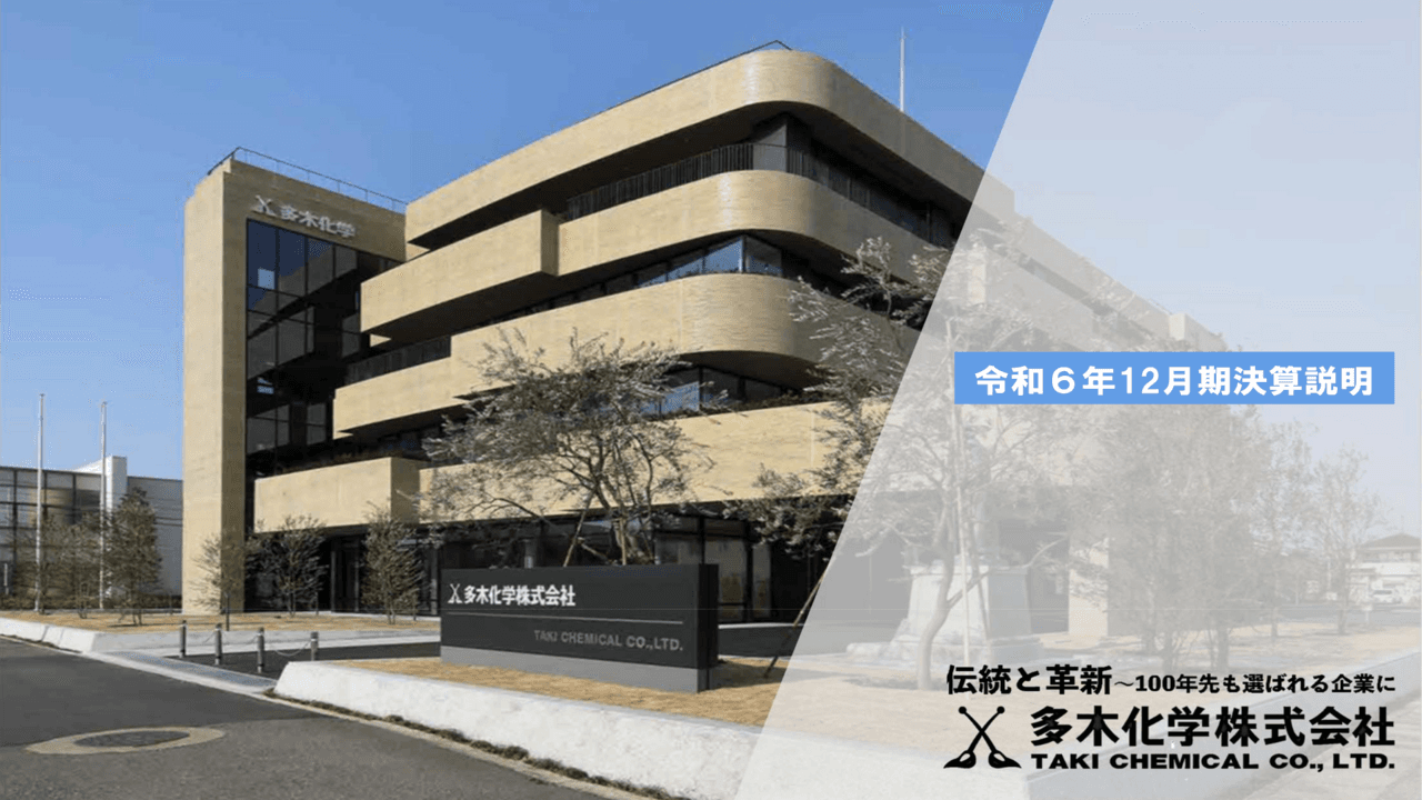 【QAあり】多木化学、化学品事業好調により営業利益前期比＋192.3％・経常利益前期比＋136.4％の大幅成長　5円の増配を予定