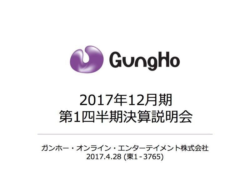 ガンホー、対前四半期比で増収増益 『パズドラ』MAUが堅調に推移