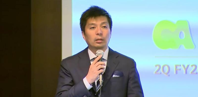 CA藤田晋氏「競合らしき競合は出る気配もない」第2四半期、AbemaTV1周年を総括