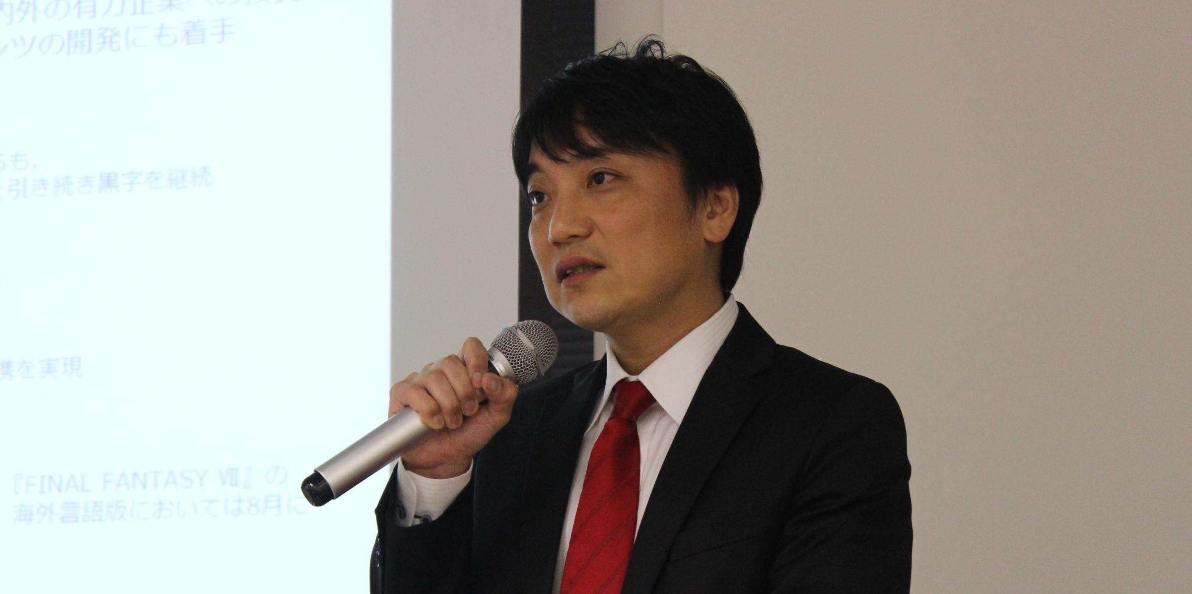 gumi國光社長「VR/ARの早期収益化を目指す」 コンテンツ事業の成長戦略を語る