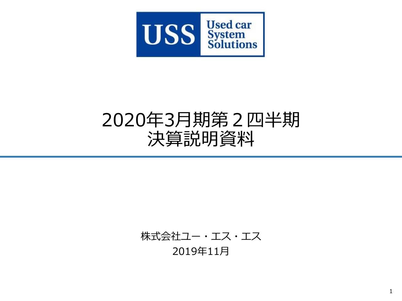 ユー・エス・エス、2Qは減収減益　グループ化したJAA会場とHAA神戸会場の出品・成約数減少が要因