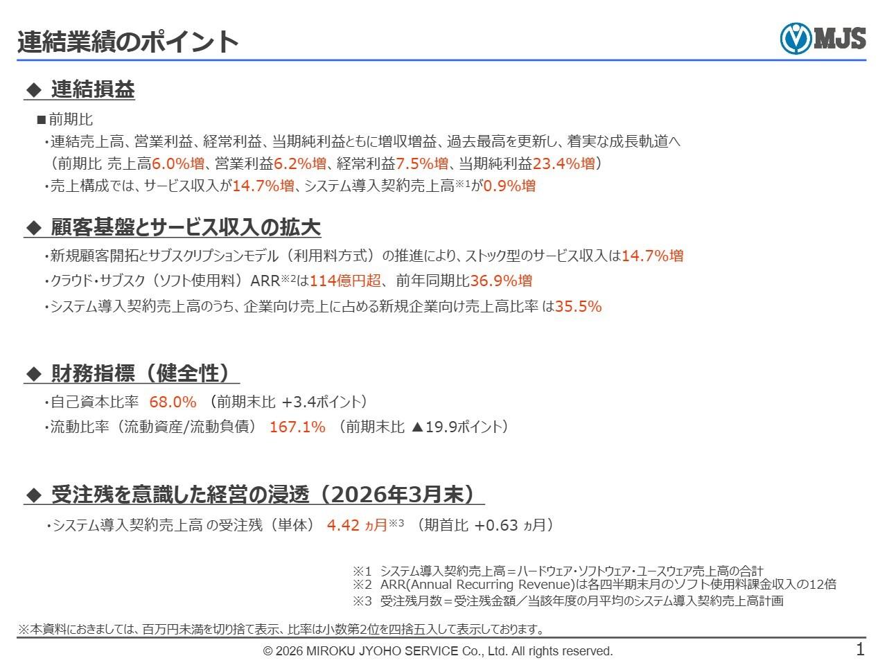 ミロク情報サービス、売上高・各利益が過去最高を更新 ERP好調とストック収益拡大が成長を牽引