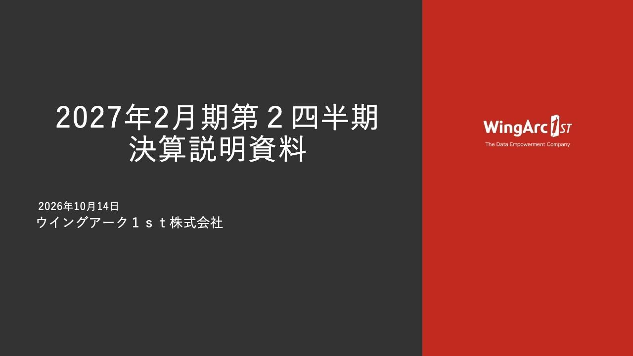 ウイングアーク1st、DEが成長を牽引し、前年同期比で大幅な増収増益 AI投資を加速し、通期予想達成を目指す
